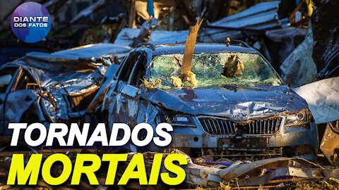 Mandatos de vacinas para crianças de cinco anos em Nova Iorque; tornados mortais devastam EUA