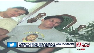 Family of man whose body was found in supermarket demands answers