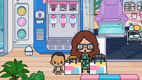 I like Ice Cream But Mom Sey No 😥 #tocaboca