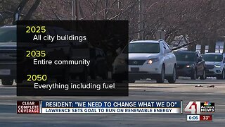 Lawrence plans to adopt 100% renewable energy