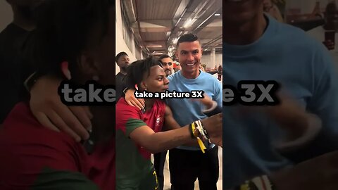 Ishowspeed Finally meets Cristiano Ronaldo!🤩😱