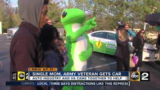 Mom gets news car