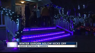 Idaho Botanical Garden Winter aGlow