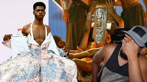Lil Nas X Was A HYPOCRITE In A Dress During 2021 BET Awards