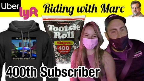 400th Subscriber gets Custom Hoodie & 400 Tootsie Rolls