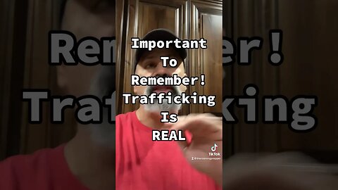 Trafficking is REAL! #prepper #trafficking #awareness