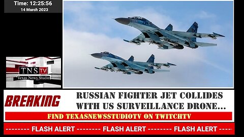 FLASH MILITARY INCIDENT: Russian fighter jet collides with U.S. Air Force MQ-9 Reaper over Black Sea