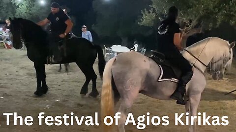 The festival of Agios Kirikas mountain!!! 14/7/2023.