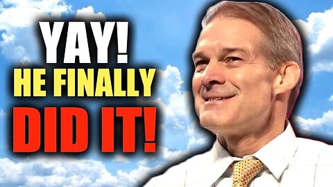 I CAN'T BELIEVE WHAT JUST HAPPENED TO JIM JORDAN!