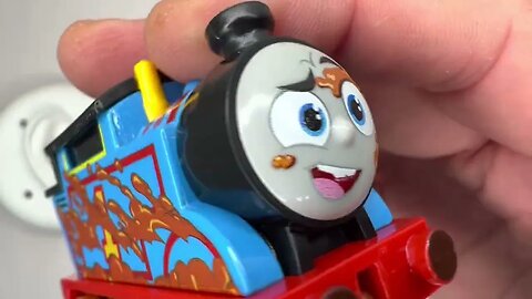 ASMR show: Thomas the Tank Engine has a Dirty Face #unboxing + No Talking / No Music