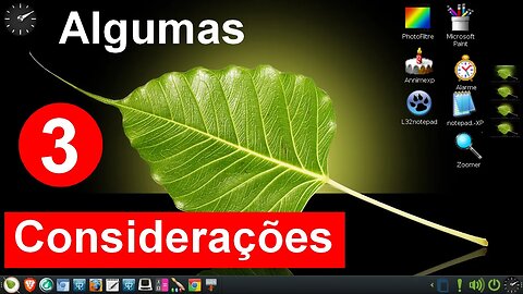 3- Algumas considerações do Bodhi Linux após instalar programas, configurações, PlayOnLinux e outros