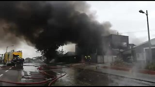 SOUTH AFRICA - Durban - Factory Fire (eAs)