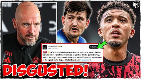 Man United SHAMELFUL SANCHO ATTACK🤬 Harry Maguire IS A FOOL🤡