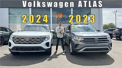 2024 Volkswagen ATLAS vs 2023 Volkswagen ATLAS. What changed?
