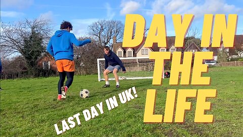 Day In Life Life Of A Pro Footballer In England! (EP28)