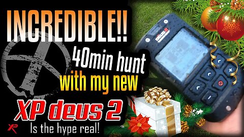 What will my new xp deus 2 find? | Metal detector | Treasurehunt | Xp Deus 2 | Merry christmas