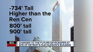 Bedrock says 'Hudson Skyscraper' may not be tallest building in Detroit, Sky Deck has been scrapped