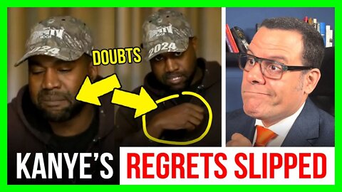 How Kanye's body language EXPOSED his REGRETS!