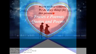 When we love someone, we do crazy things [Quotes and Poems]