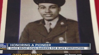 Delmar Davis broke down barriers for black firefighters