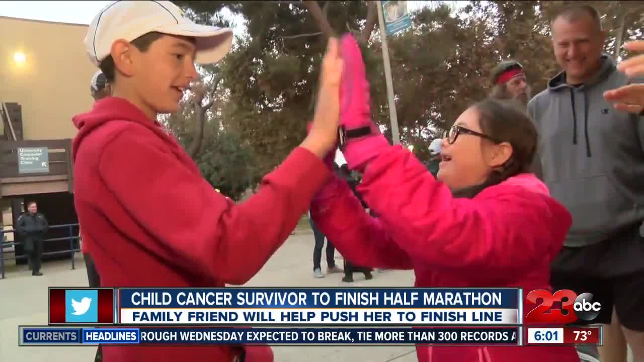 9-year-old cancer survivor will participate in Bakersfield Half Marathon