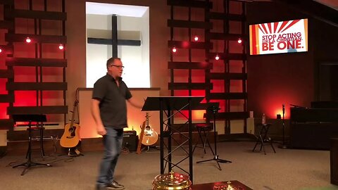Stop Acting Like A Christian. Be One. - Week 1 - Rev Todd Johnson