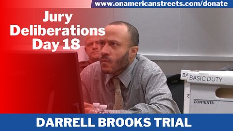 Darrell Brooks Trial: Day 18 | Jury Deliberations #law #darrellbrooks #WaukeshaParade