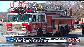 Firefighters contract, proposal to fix Omaha streets on tap for Tuesday's city council meeting