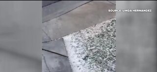 Wild weather in Las Vegas: What is graupel?