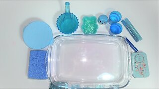 Making Crunchy Blue Slime | Blue Slime | Relaxing Satisfying Slime | #12
