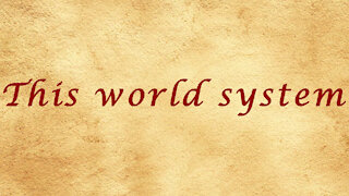 Fast Poem - This world system