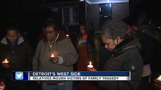 Relatives mourn victims of family tragedy