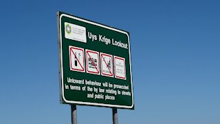 SOUTH AFRICA - Cape Town - Uys Krige Lookout (Video) (uZu)