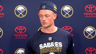 09/14 Eichel addresses media at training camp