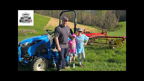 Getting Ready To Make Some Hay! | 55 New Holland Rake New Holland 67 Hayliner Square Baler