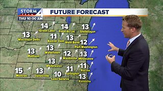 Afternoon thunderstorms Thursday