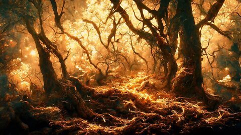 Spooky Autumn Music – Dark Fall Woods | Haunting, Mystery