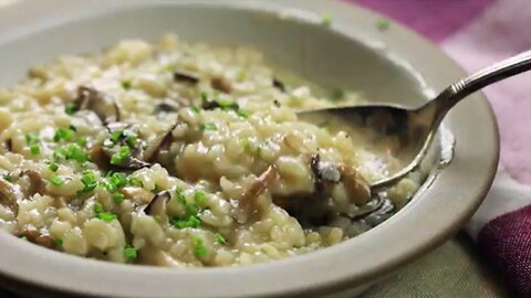 (S1E10) Mushroom Risotto