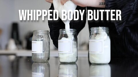 DIY 5 INGREDIENT WHIPPED BODY BUTTER RECIPE – PERFECT FOR ALL SKIN TYPES!