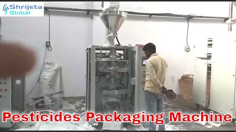 500gm, 1Kg Pesticide Pouch Packing Machine for Agricultural Industry | Shrijeta Global