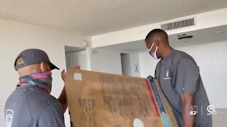 Moving company hiring dozens of employees and donating books to children in need