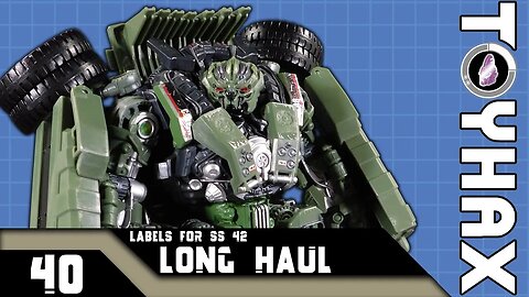 TOYHAX Labels for SS 42 Long Haul | SticKit 40