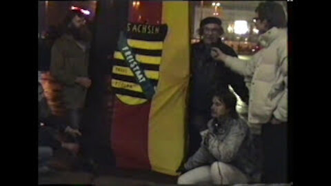 Sachsen aufersteht! 1989, Leipzig: Initiative zur Wiederbelebung des Landes Sachsen