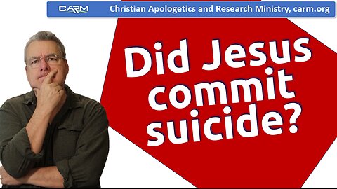 Did Jesus commit suicide?