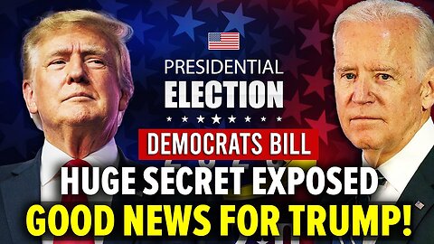 Good NEWS FOR TRUMP! SECRET PLAN 🔴 Democrats Are Working on a Bill - Joe Biden Donald Trump Rematch