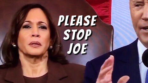 Kamala Mouths "Ukrainian" After Biden Accidentally Says "Iranian"