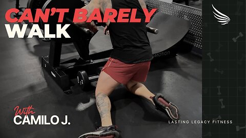 Epic Leg Transformation: Watch Me Struggle to Walk After a Crazy Lunge Superset!