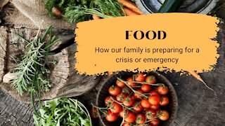 Food: Preparing for a Crisis or Emergency