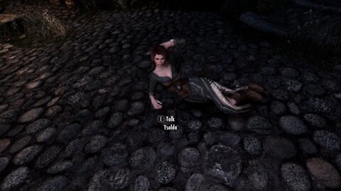 Skyrim NPCs doing poses