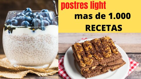 Postres Saludables: Para Diabéticos: